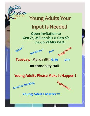 Young Adult Flyer